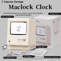 Maclock Retro 60-Hour Standby Alarm Clock, Student Desk Clock with LED Display, Creative Desktop Decor - RonicaSerenityRonicaSerenity